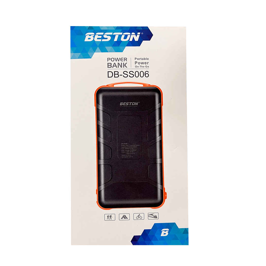 POWER BANK SOLAR DB-SS006 20.000mAh 18W - BESTON